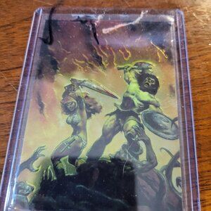 21 CONAN II ALL CHROMIUM COLLECTOR CARD